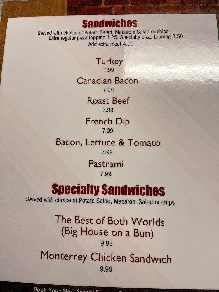Keystone Pizza Menu image 4